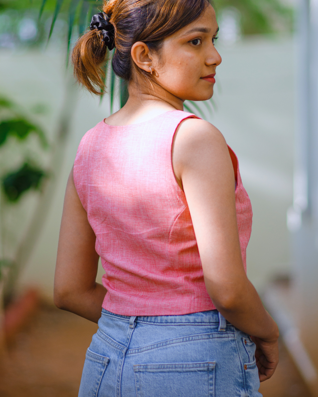 Raspberry Waistcoat