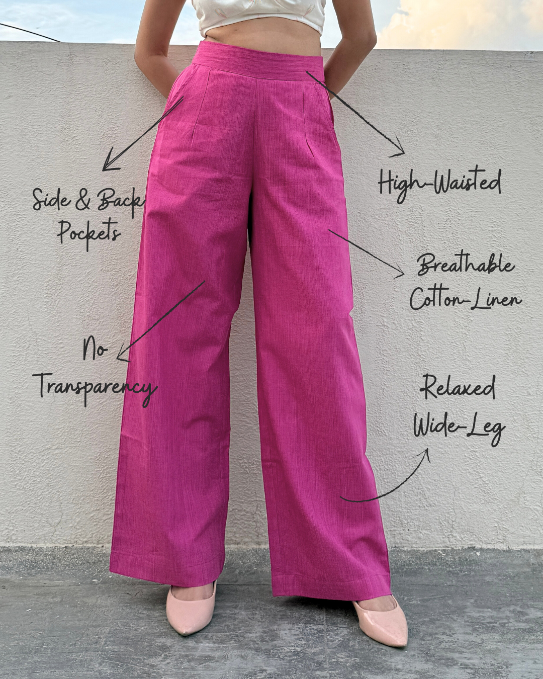 Pink Pants On the Rocks