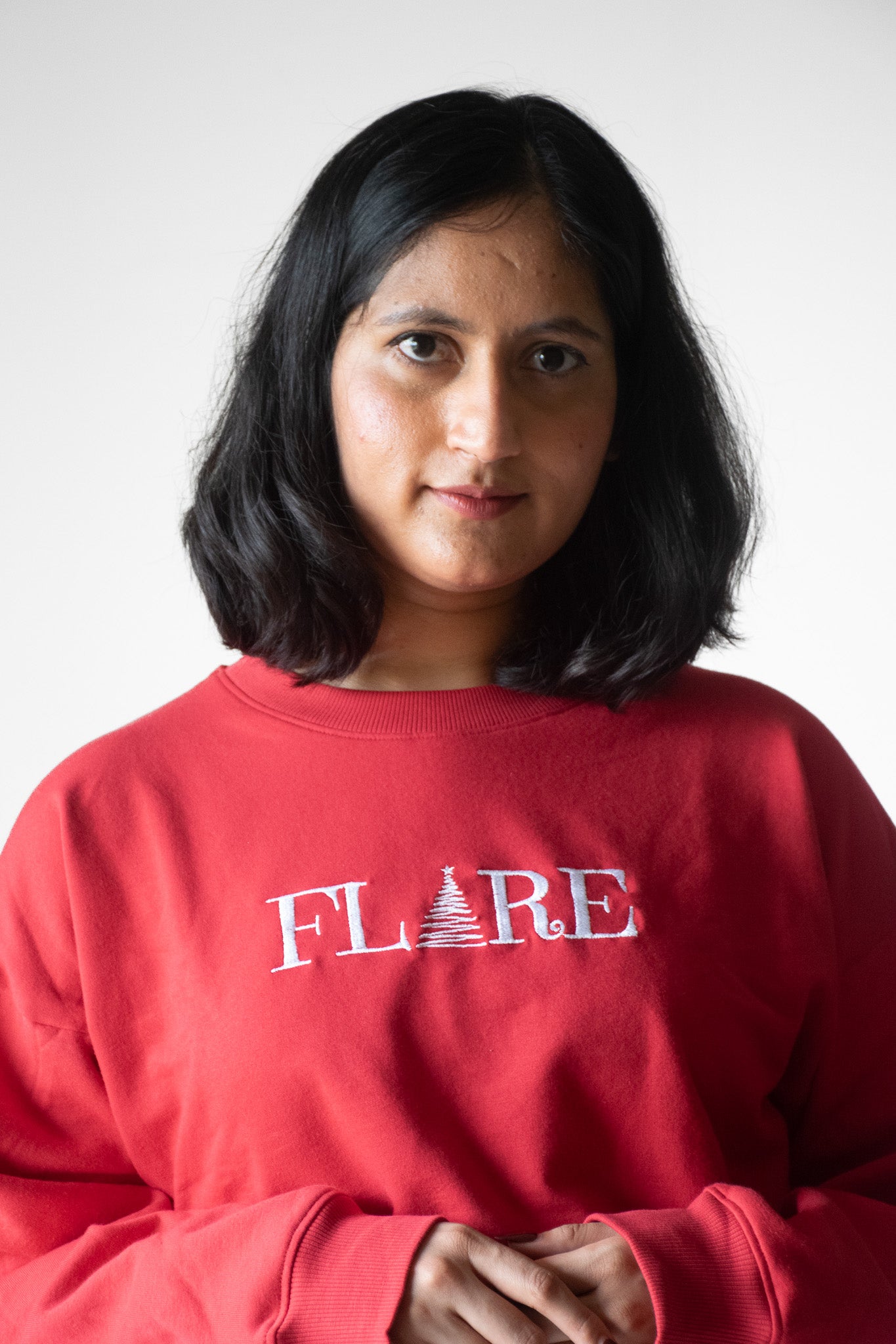 Oversized Sweatshirt In Red