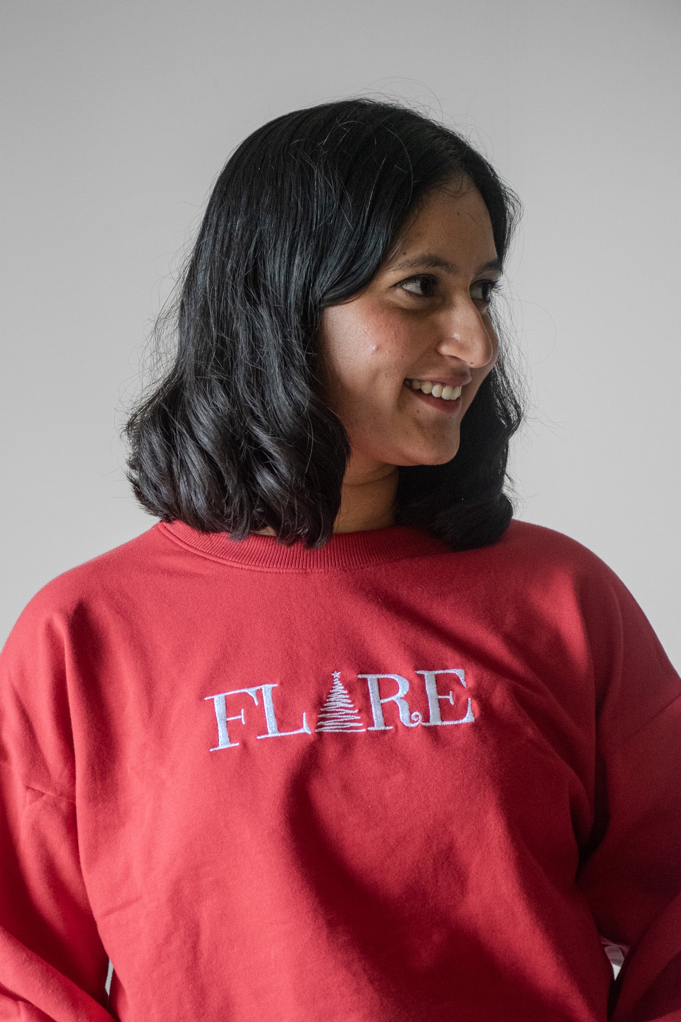 Oversized Sweatshirt In Red