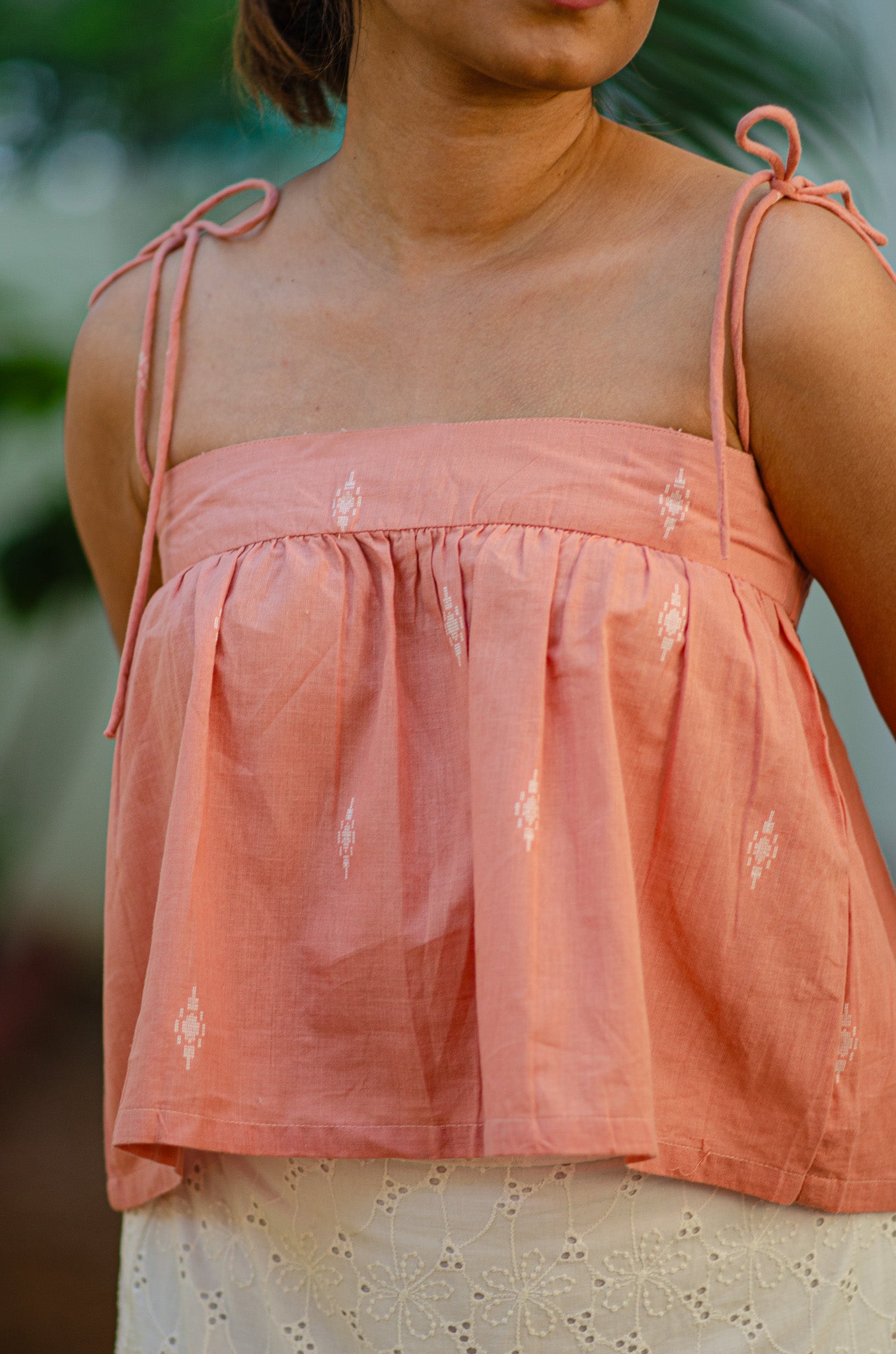 Melon Noodle Strap Top