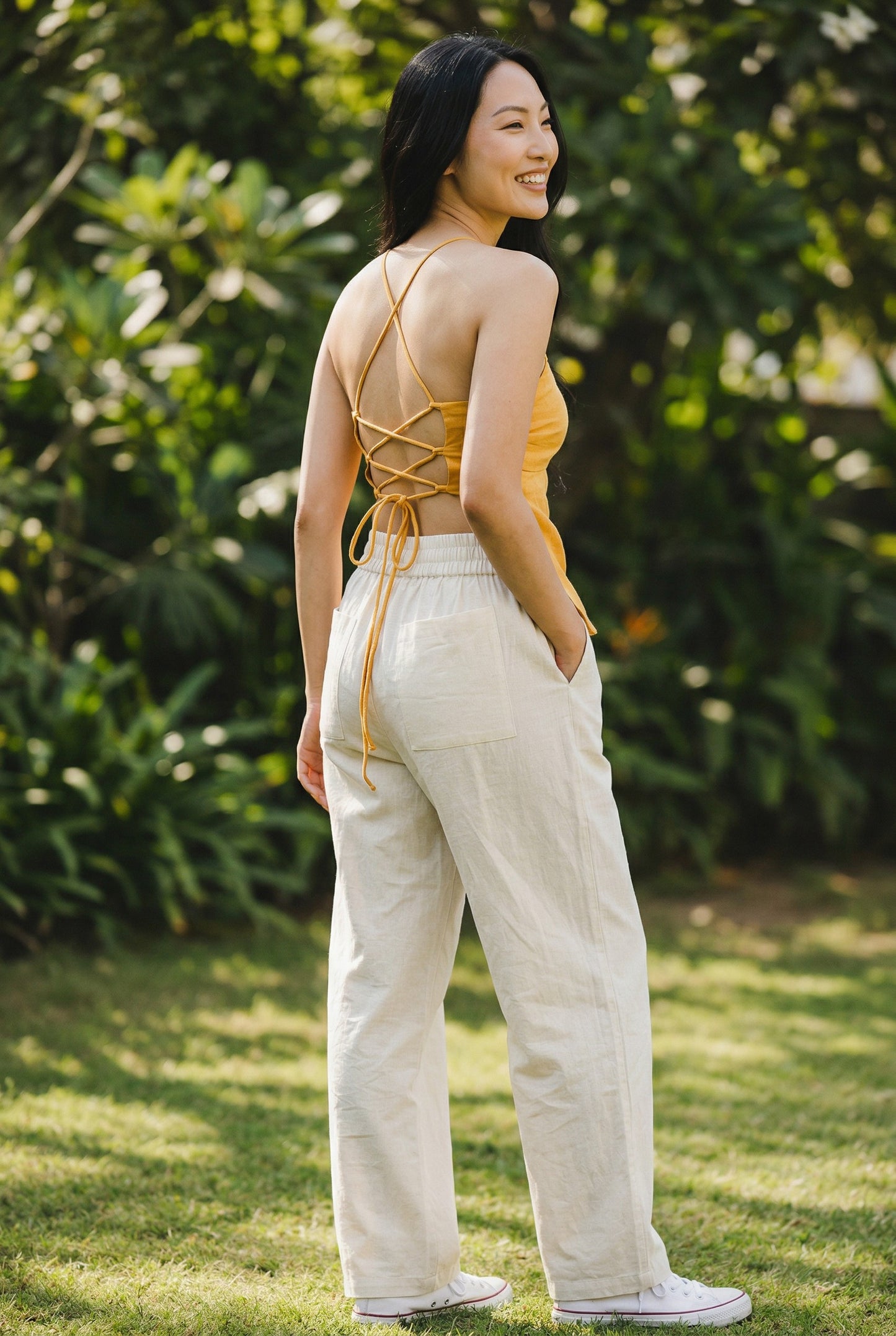 Mimosa Tie-up Top