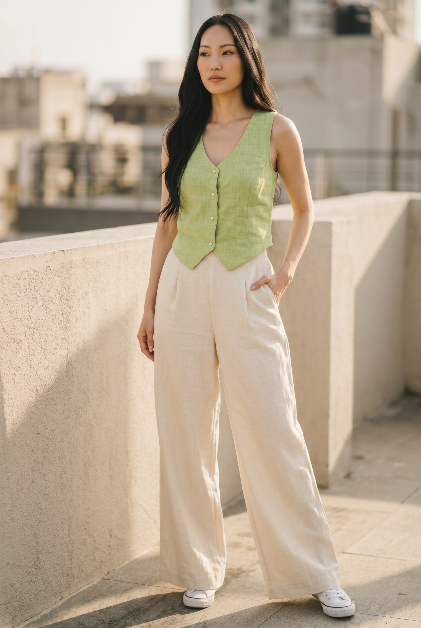 Lime Waistcoat