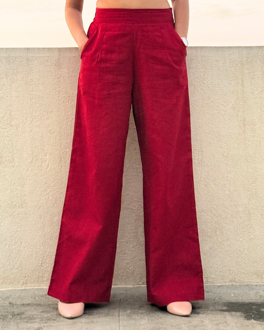Red Pants On the Rocks