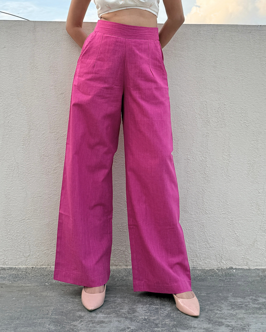 Pink Pants On the Rocks