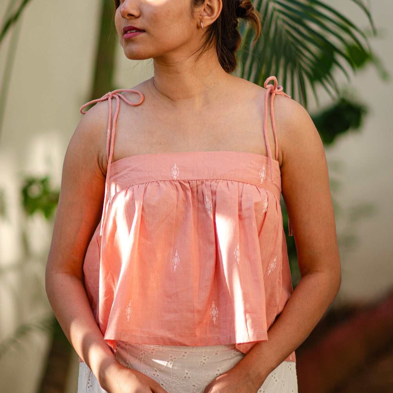 Melon Noodle Strap Top