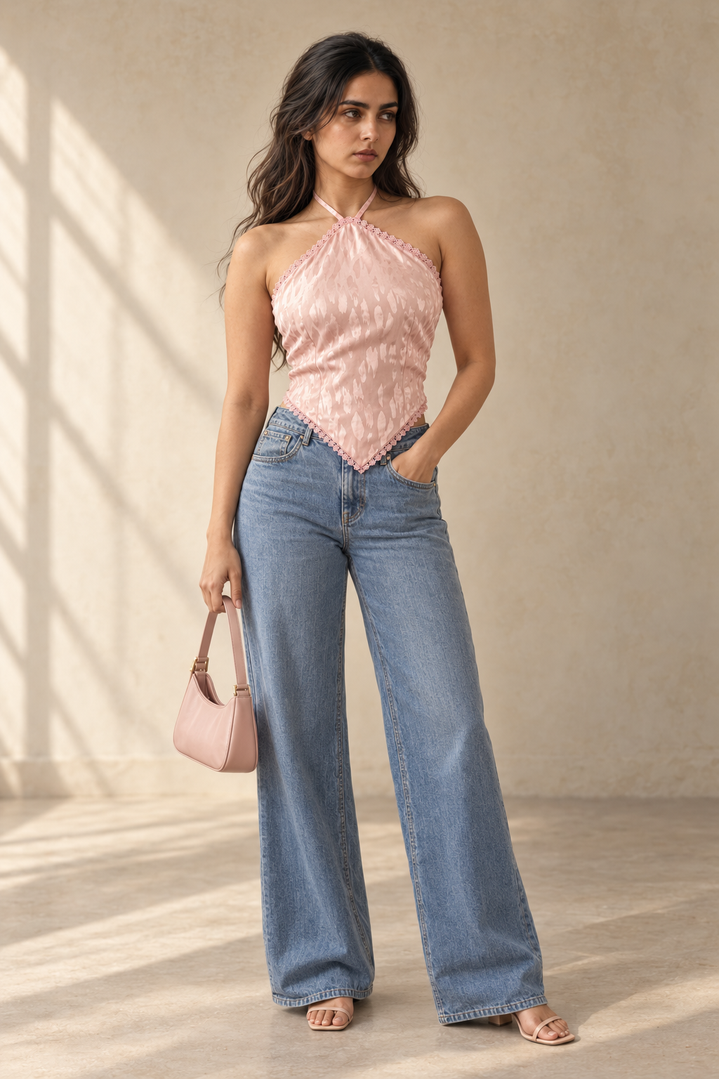 Heer Top In Pink
