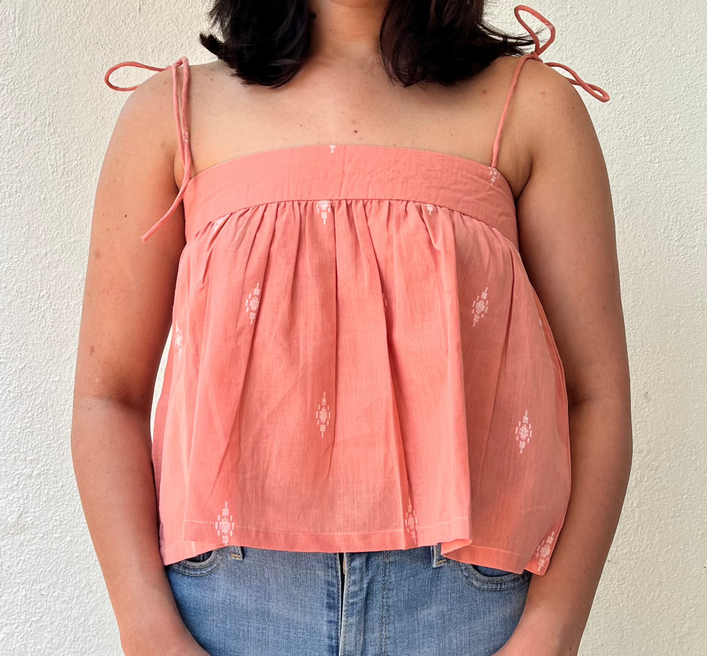 Melon Noodle Strap Top