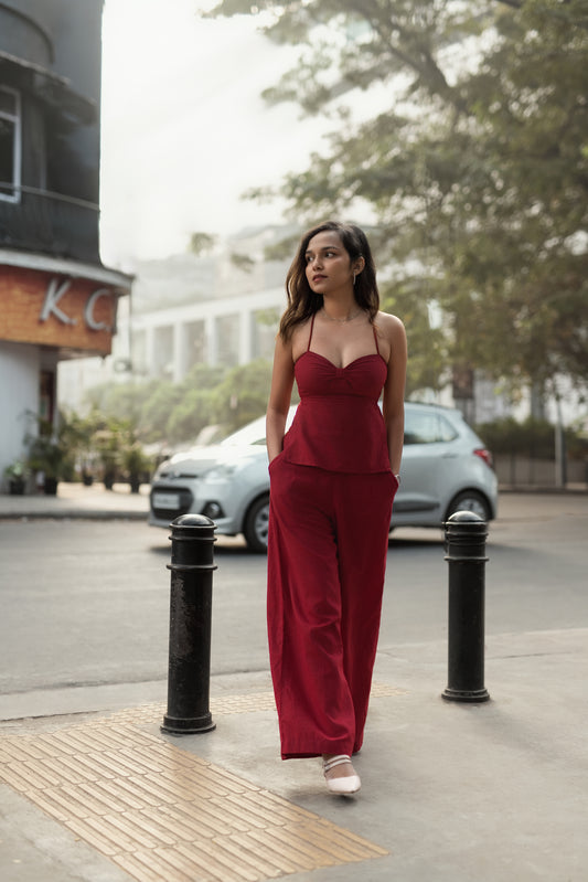 Red Pants On the Rocks