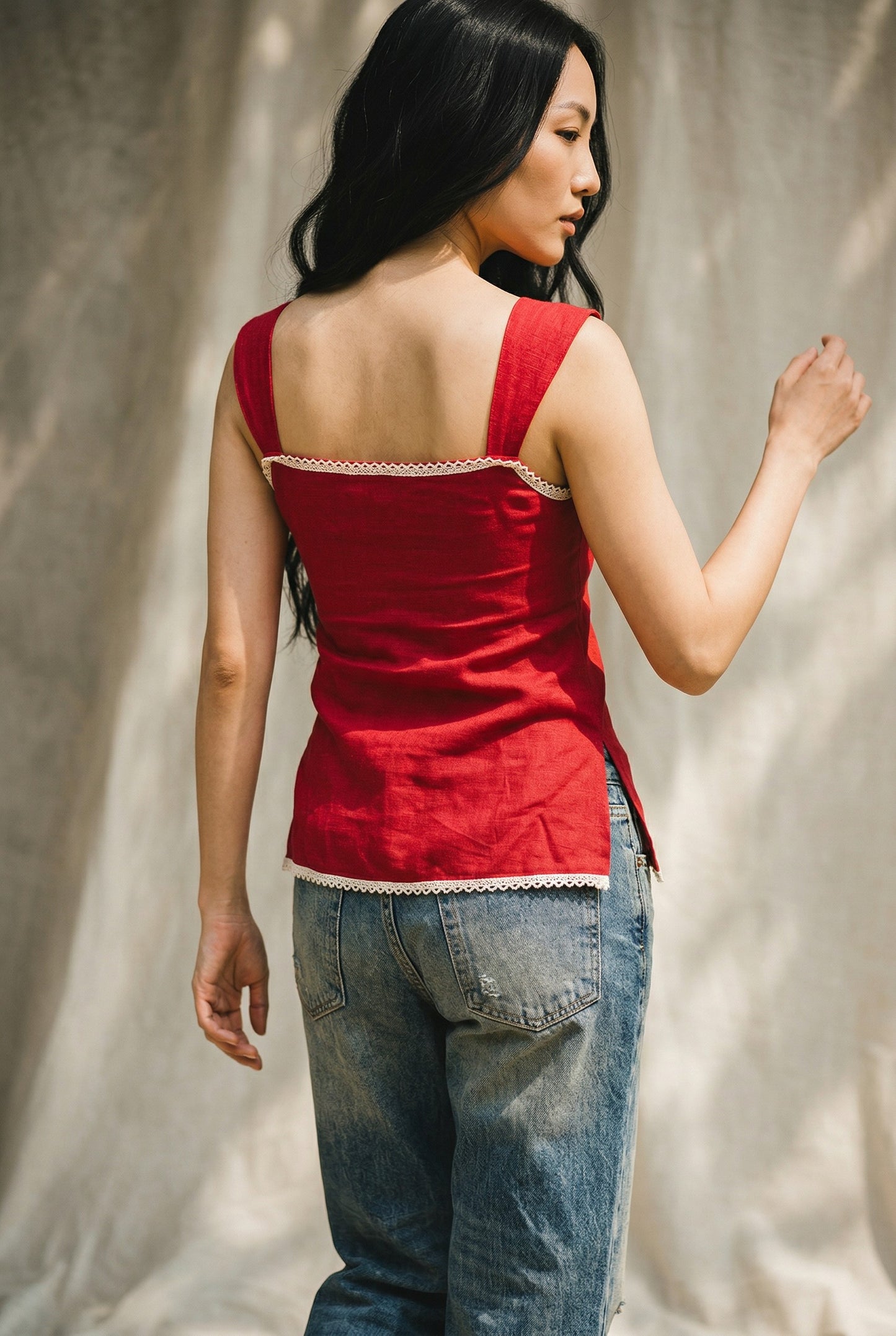 Negroni Lace Top