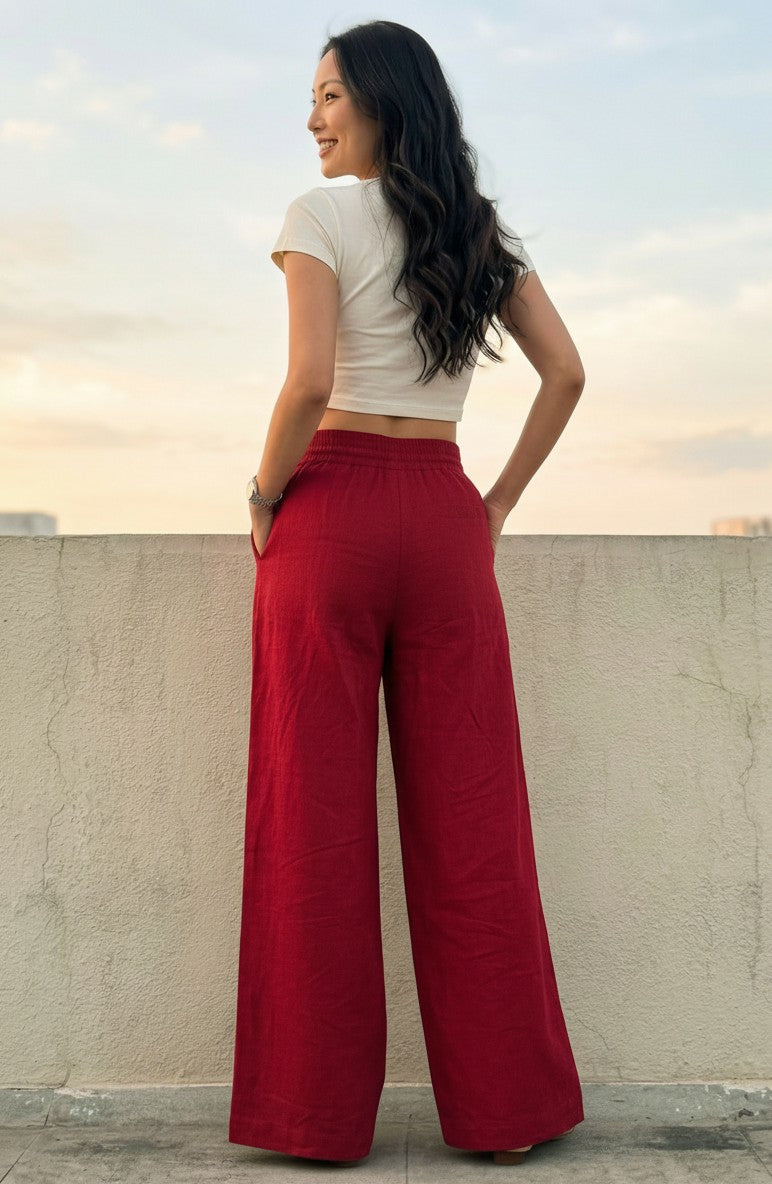 Red Pants On the Rocks