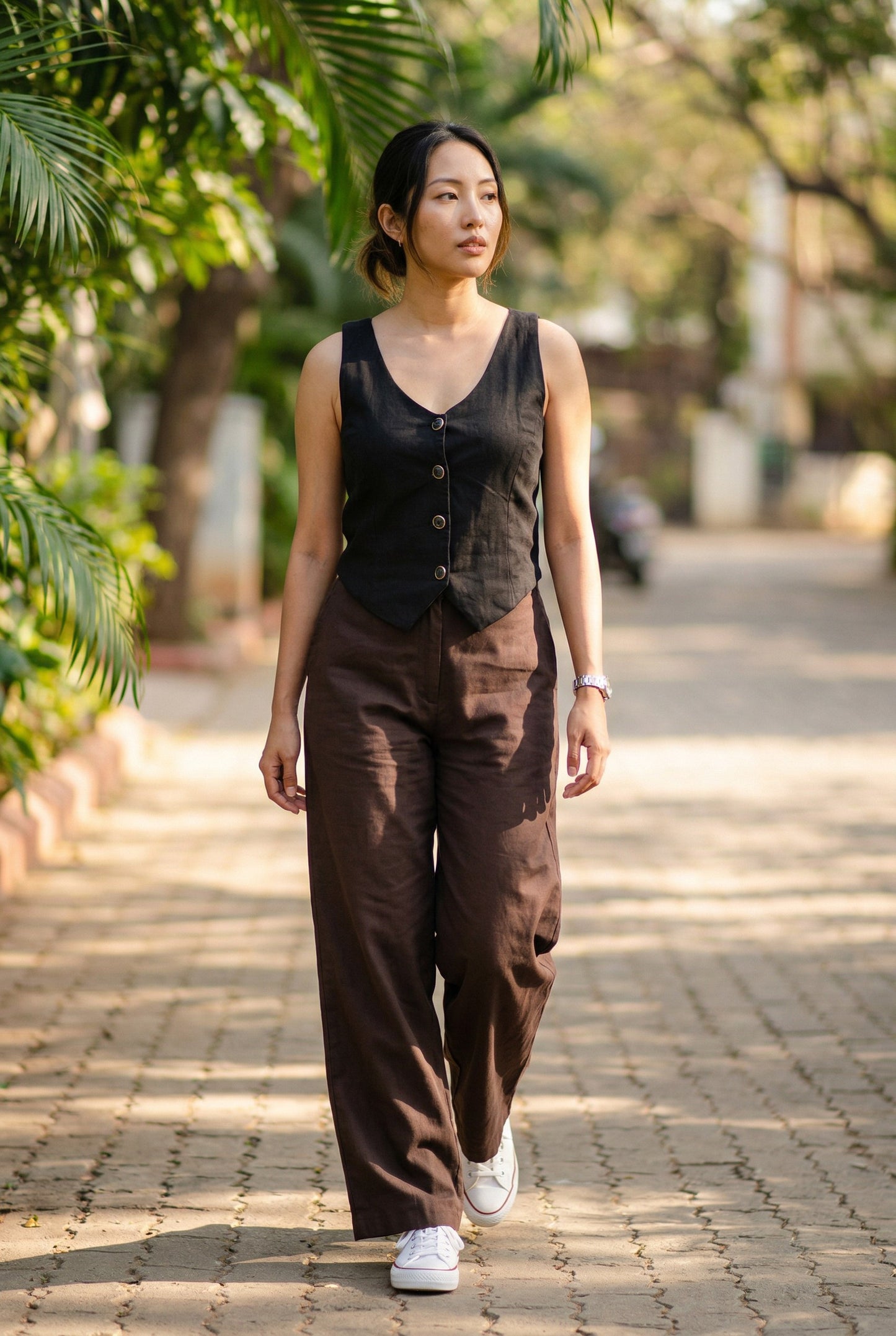 Espresso Noir Waistcoat