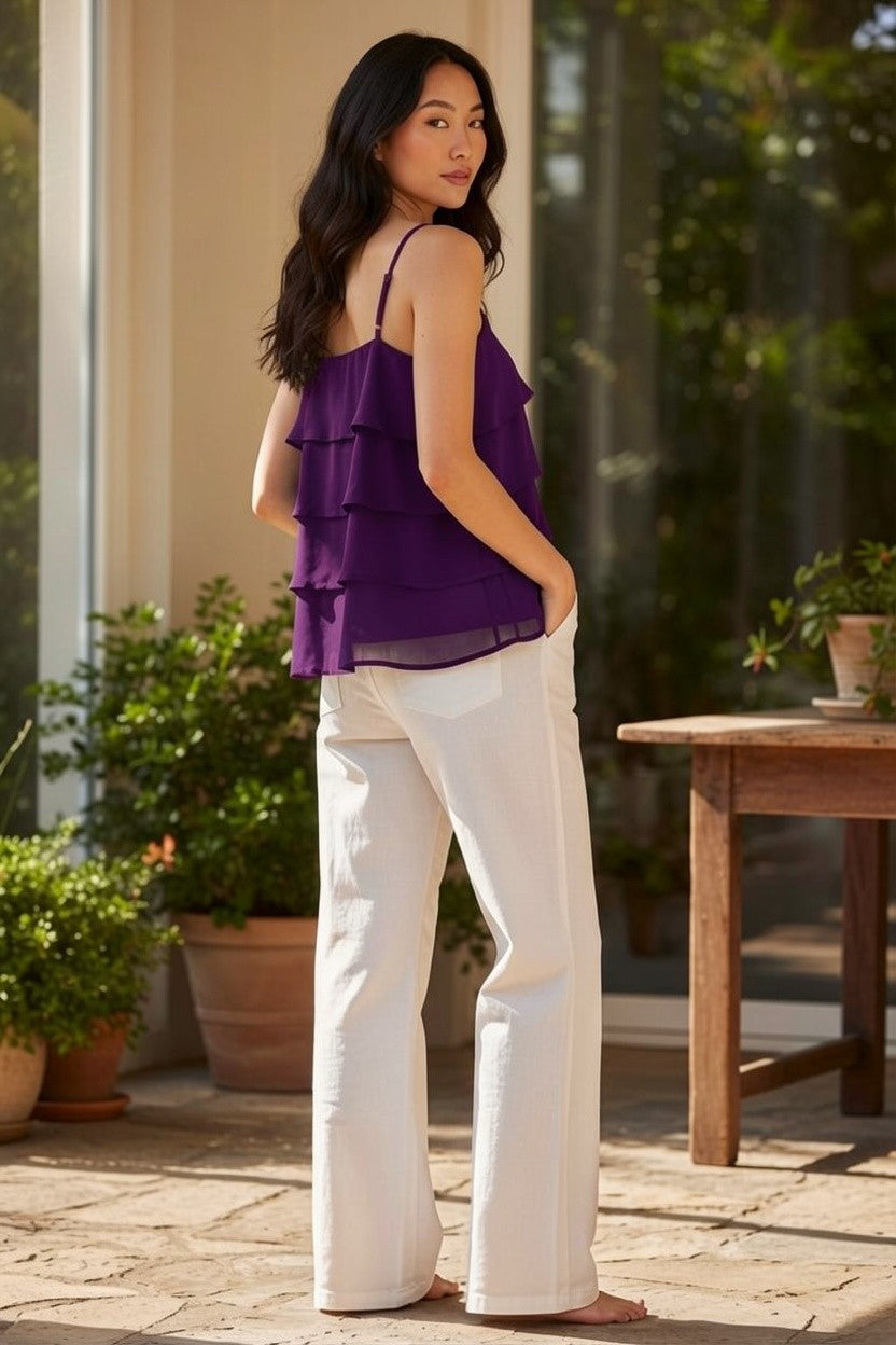 Purple Slush Layered Top