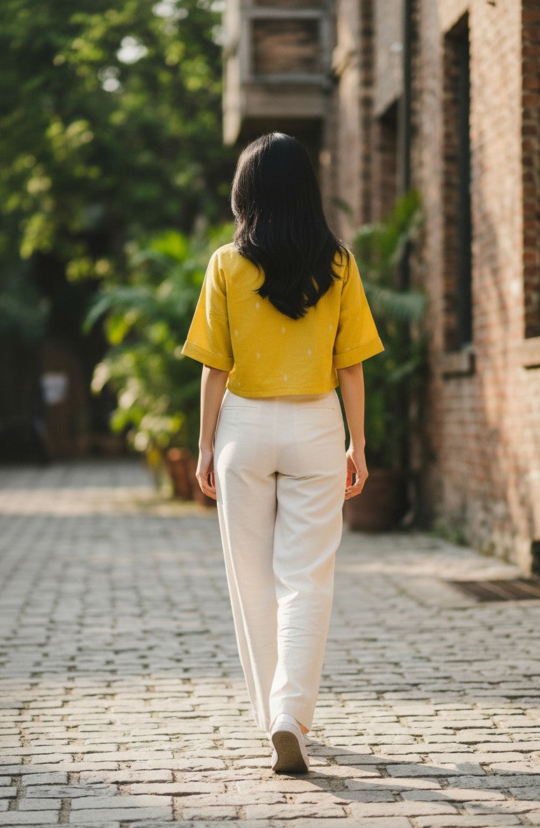 Honey Butter Crop Top