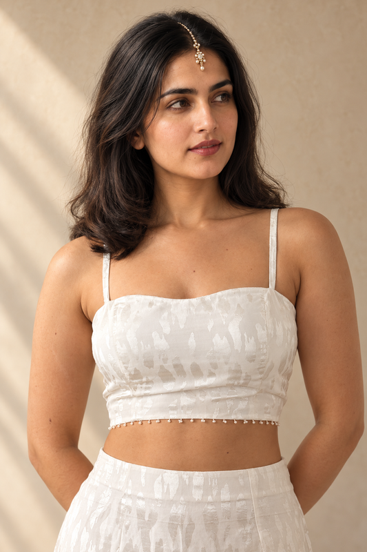 Naina Top In Ivory