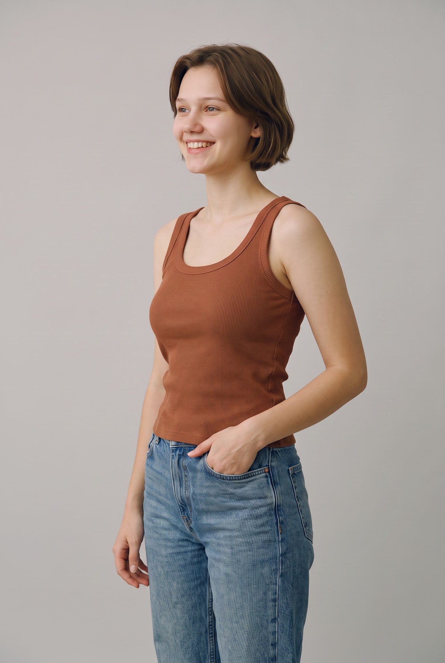 Tank In Brown