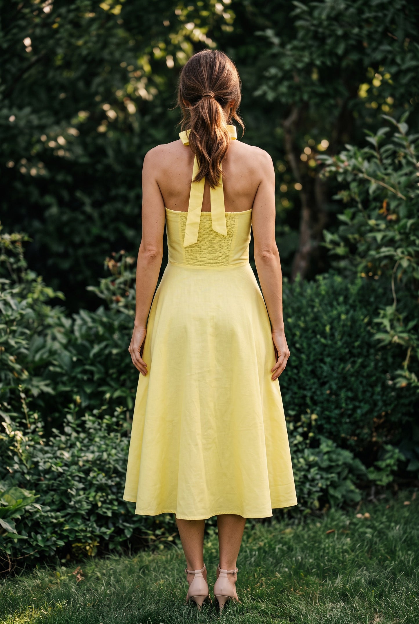 Estelle Dress - Butter Yellow