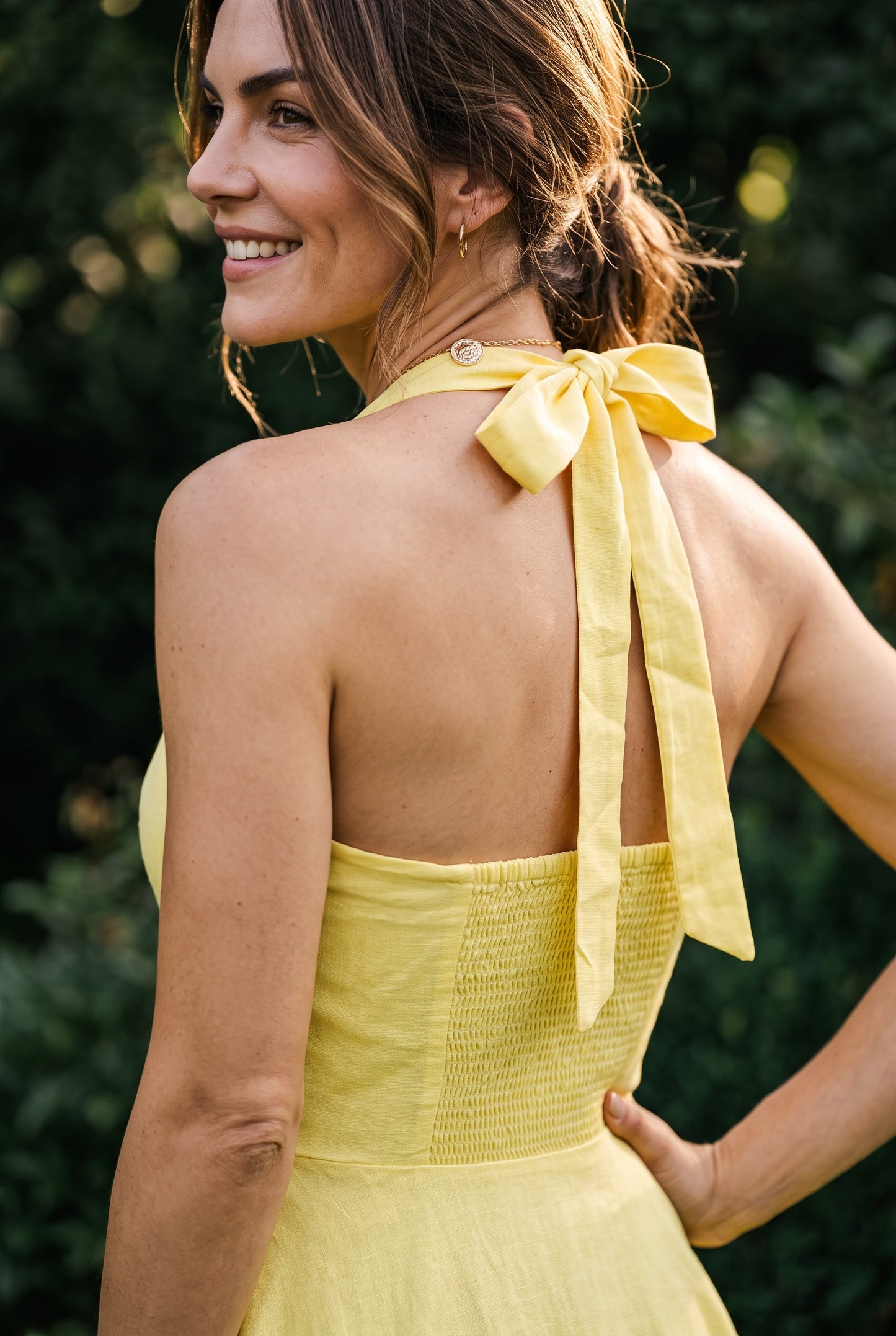 Estelle Dress - Butter Yellow