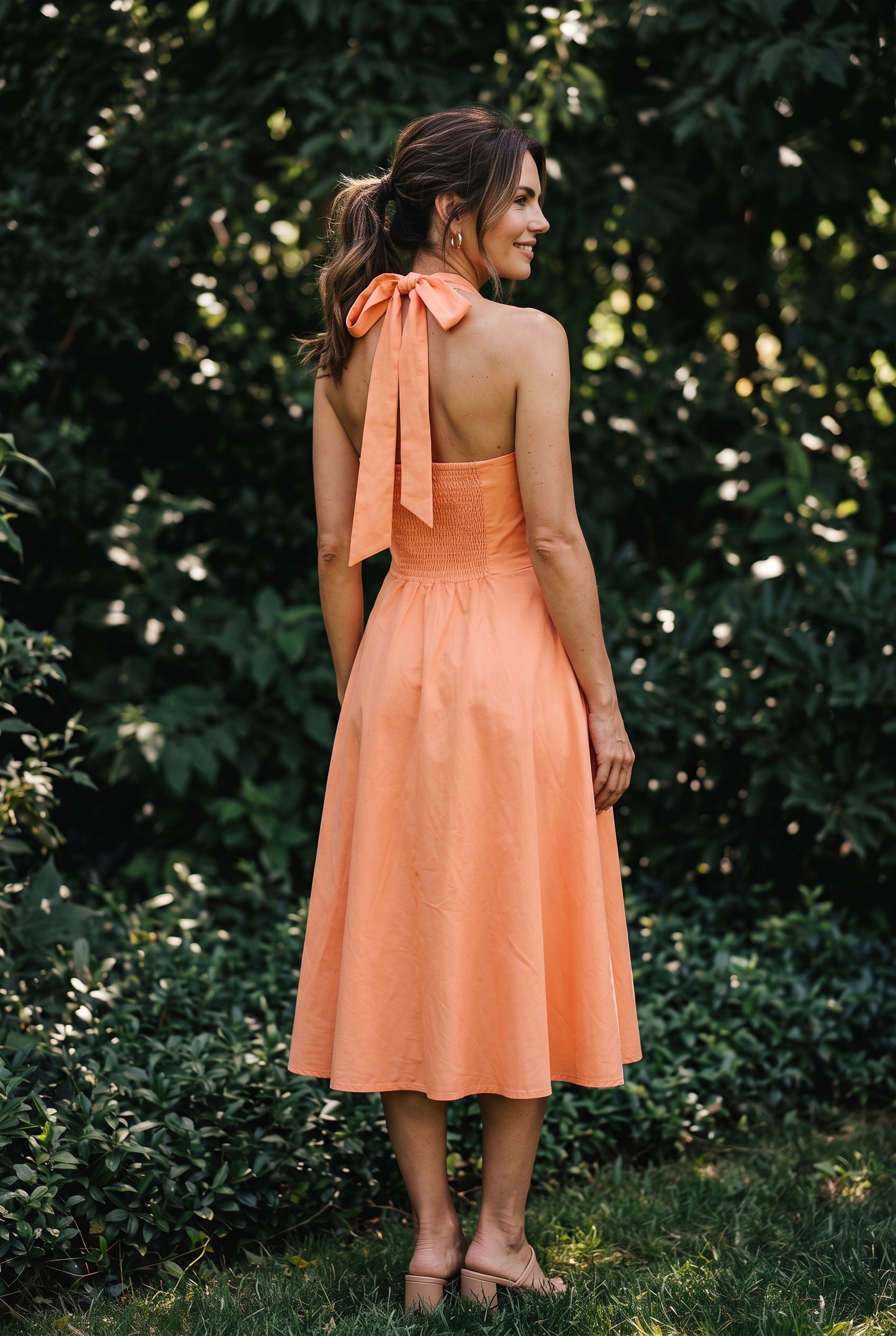 Estelle Dress - Peach