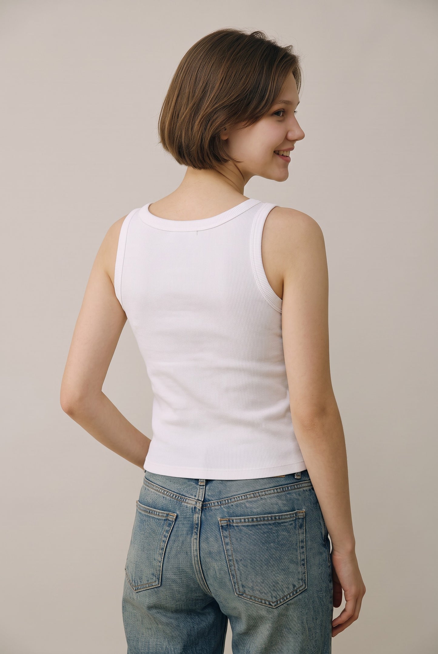 Tank In White